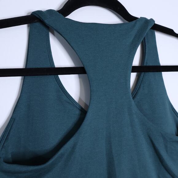 VUORI Halo Performance Crop Tank Dark Teal Racerback Active Women's L - Picture 5 of 7